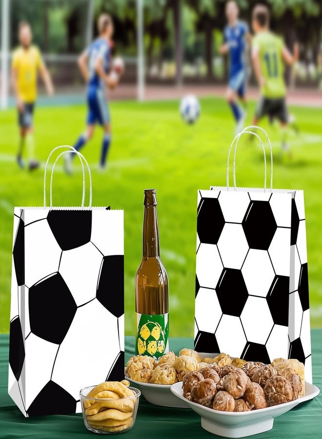 BQC 16 Pcs Soccer Gift Bags with Handles Soccer Party Decorations - Image 3